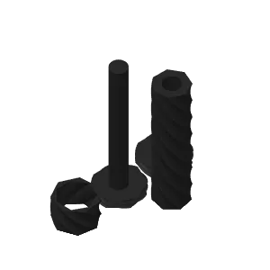 Spiral fidget/ spinner