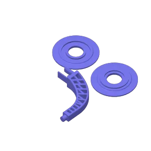 Filament Guide Arm with Bearing