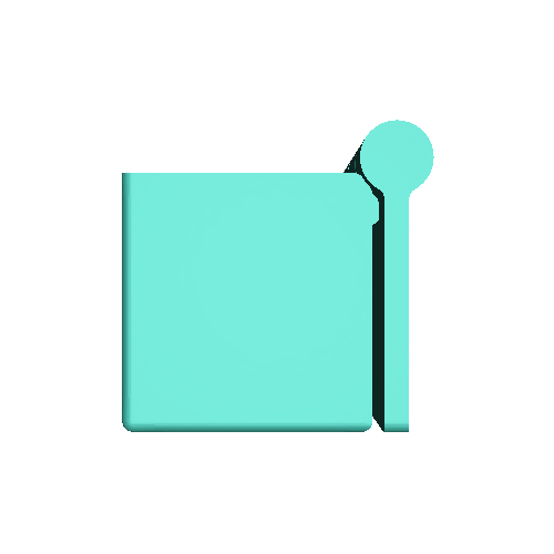 Print in place box w/lid