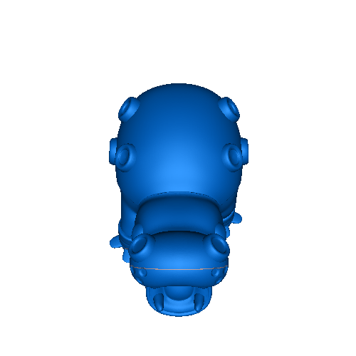 Pokemon Hippowdon #450 - Ready for 3D Printing!