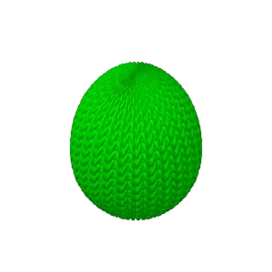 Knitted Easter Egg