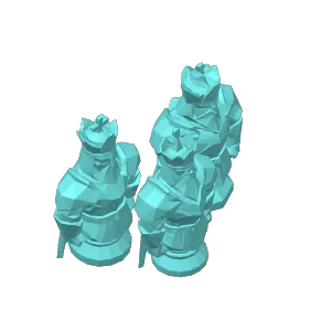 Chress King Origami