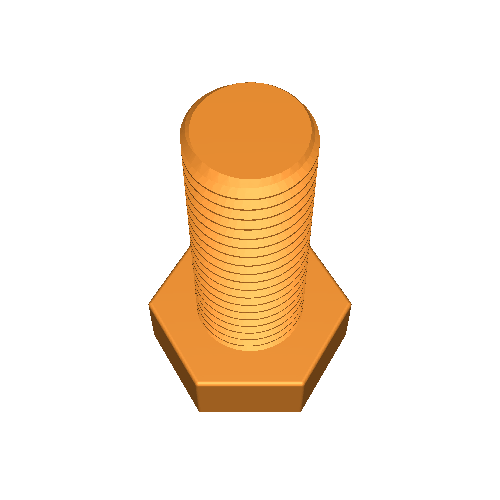 SCREWS M4-M16 ISO 4017 (NORMAL HEX BOLT)