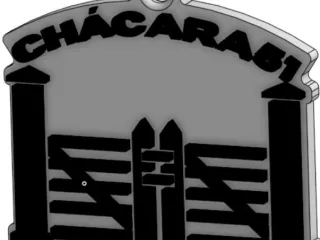 Chaveiro porteira chacara 51 keyring