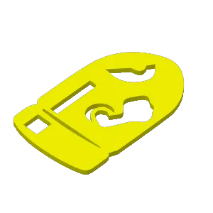 ROCKET MARIO BROS KEYCHAIN