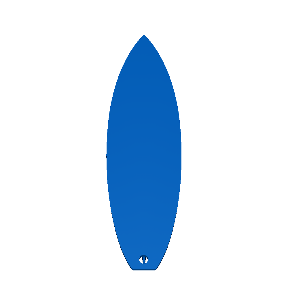 Finger surfboard