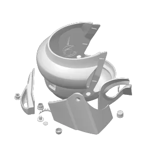 Biker Scout Helmet (Scout Trooper)