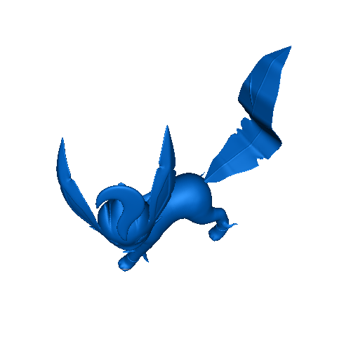 Pokémon Leafeon #470 - Pronto para impressão 3D!