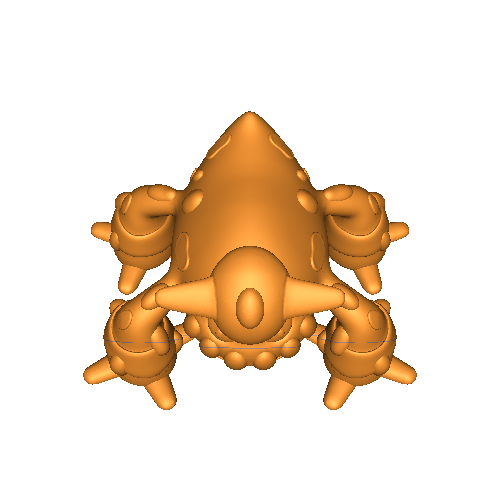 Pokemon Heatran #485 - Ready for 3D Printing!