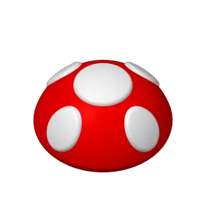 super mushroom container