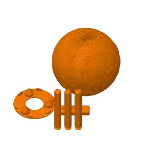 Desk/Hanging Moon Mamp