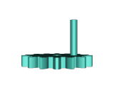 / Rotating Platform With Arm-1