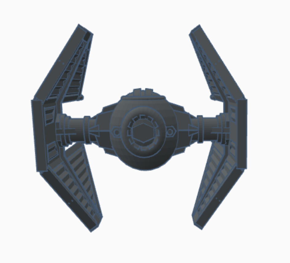 Tie interceptor — Star Wars-2