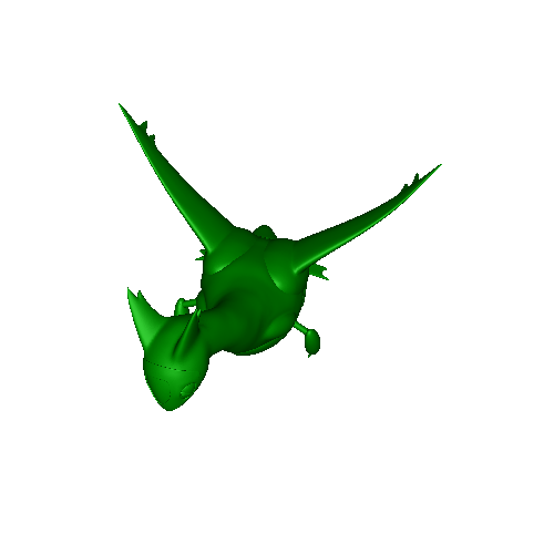 Pokemon Latias #380 - Ready for 3D Printing!