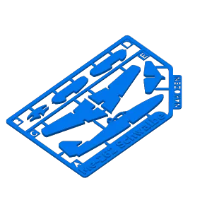 Me-262 Schwalbe Kit Card