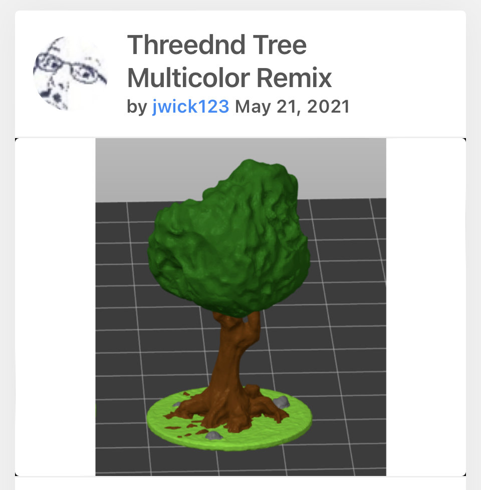 tree miniature Dnd