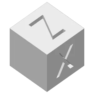 xyz calibration cube