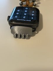 Watch Connector for beaded Bands.