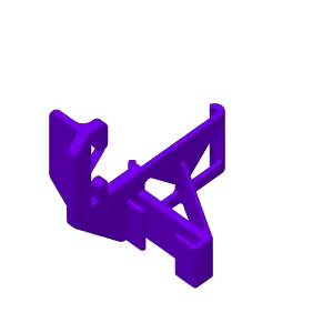 Cable Clamp for Ender-3 V3 SE/KE (supportless)