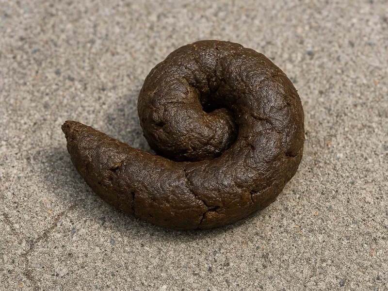 Prank dog poop