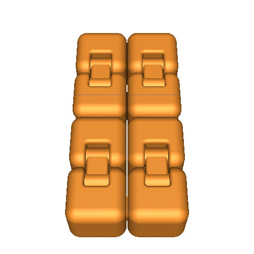 Infinity flip cube