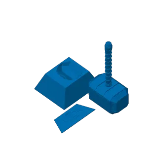 Thor Hammer full scale,small and large printers