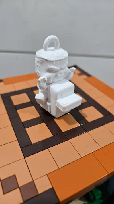 Minecraft Movie Chicken Jockey