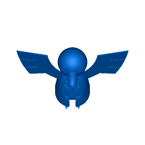 Pokemon Natu &amp; Xatu (#177 &amp; #178) - 3D-Druck!