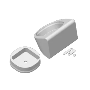 desk clock · assembly