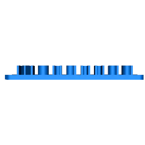 Mohannad name created by text2stl