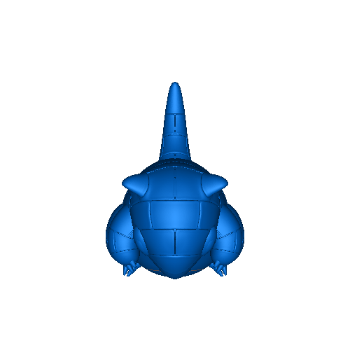 Pokemon Sandshrew & Sandslash (#27 & #28) - 3D Printing!