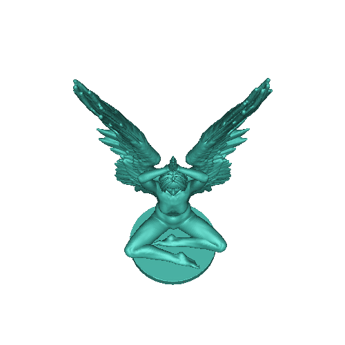 Yoga naked angel