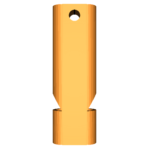 Survival whistle from cults 3d