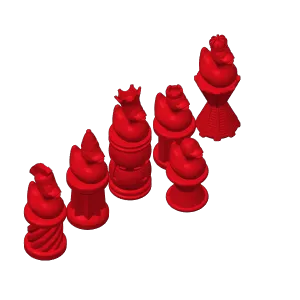 Kid-Safer Duck Chess Set