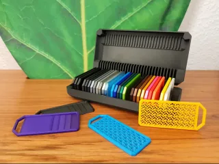 Filament Swatch Samples and Case
