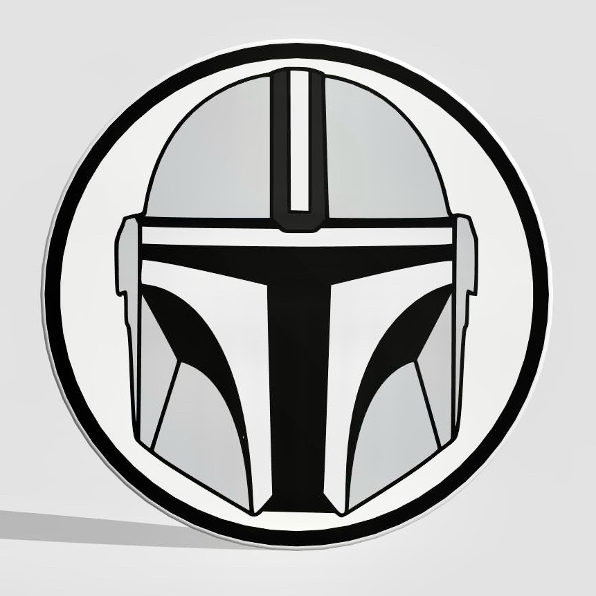 The Mandalorian Coasters Star Wars Collection Multicolor