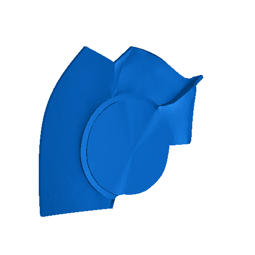 Ironman helmet magnet front