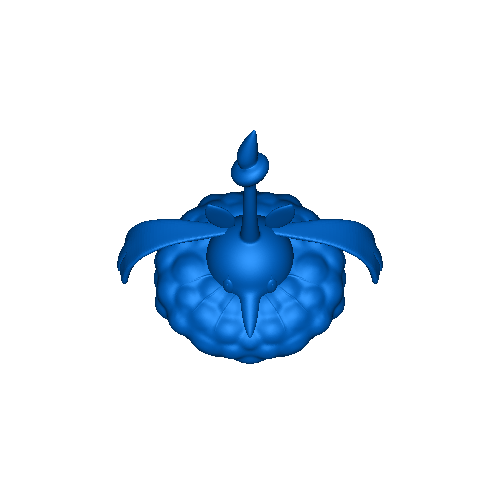 Pokemon Wormadam #413 - ¡Listo para imprimir en 3D!