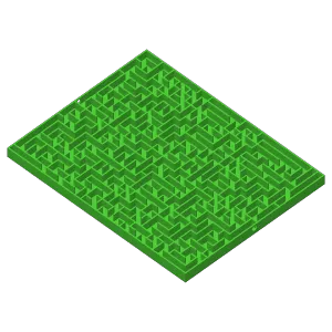 Maze 1 for 3mm ball