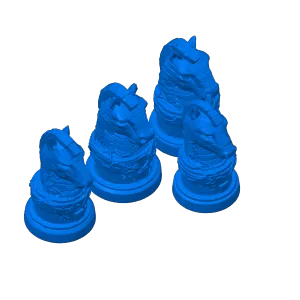 Chess Knight Stone Golem