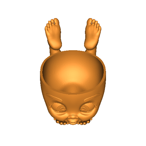 VASE- FLOWER POT ‘CUTE BABY’