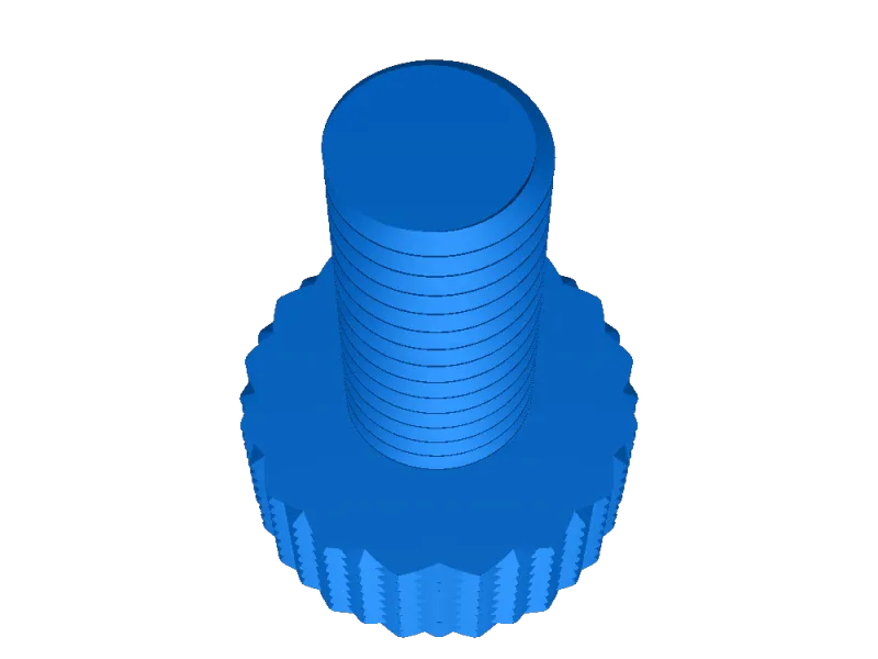 Parttern bolt and nut