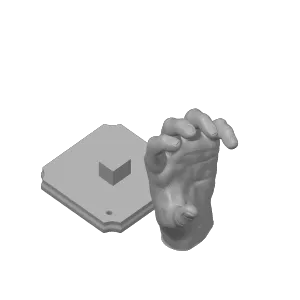 Key holder - hand