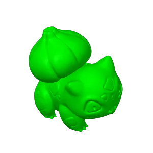 High Poly Bulbasaur