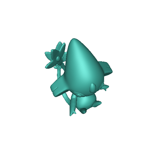 Pokemon Azelf #482 - Ready for 3D Printing!