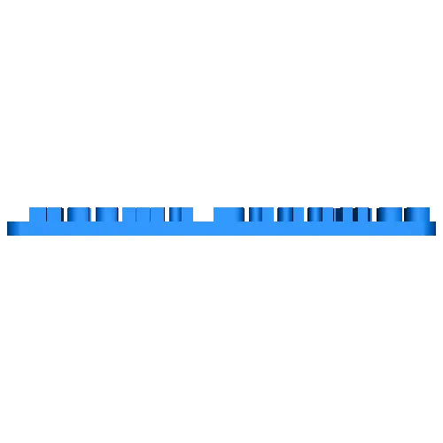 R Badawee name by text2stl