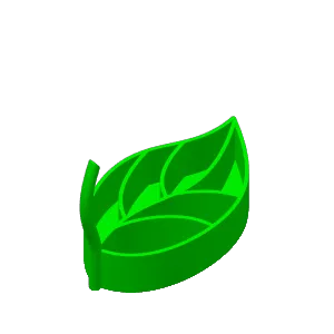Leaf jewelry holder