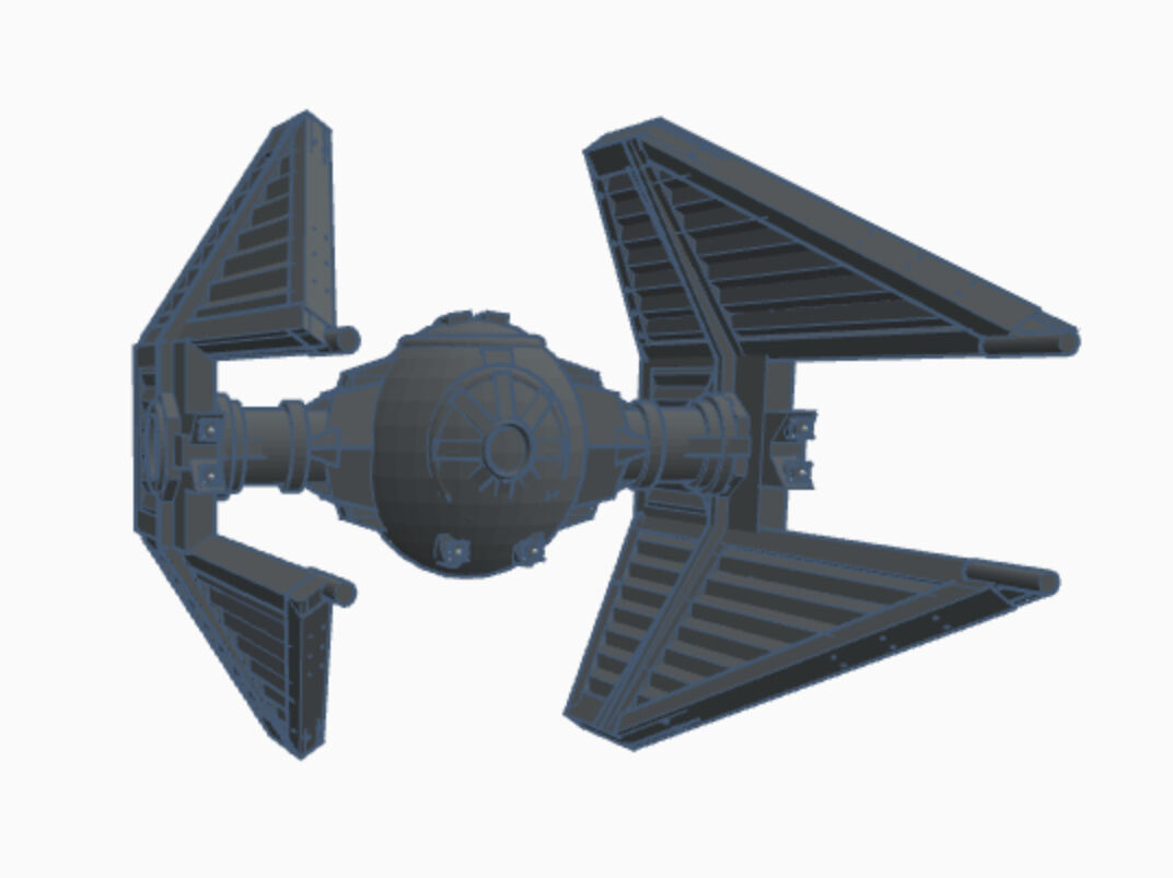 Tie interceptor — Star Wars-0