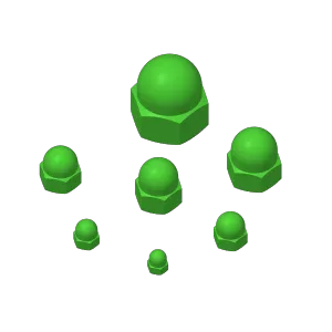Cap Nut ISO5017