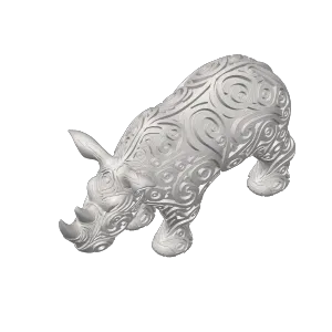 Designer RHINO Sculpture